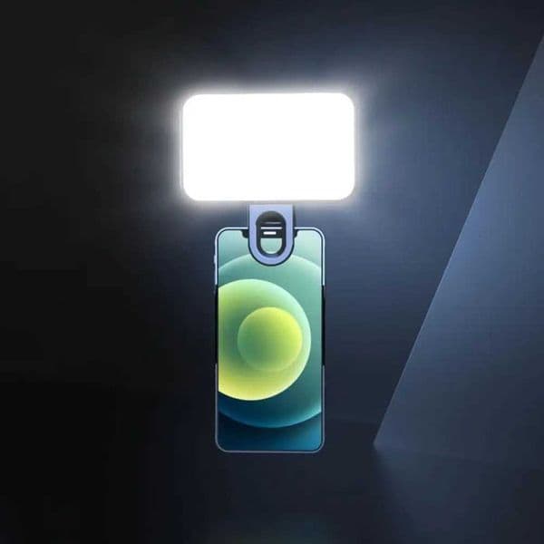 Portable Mini Selfie Fill Light Rechargeable 3 Modes Adjustable Brightness Clip On For Mobile Phone Make Up Computer Fill LightM251113