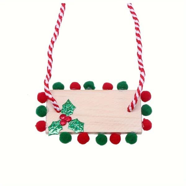 1pc Dollhouse Miniature Christmas Elf Swing Model Ornament Scene Prop Accessory DIY Decorative Item decor 251112BJ