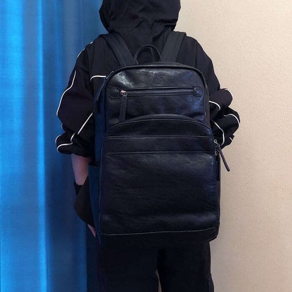 Backpack travel large capacity leisure men's multifunctional backpack computer bag