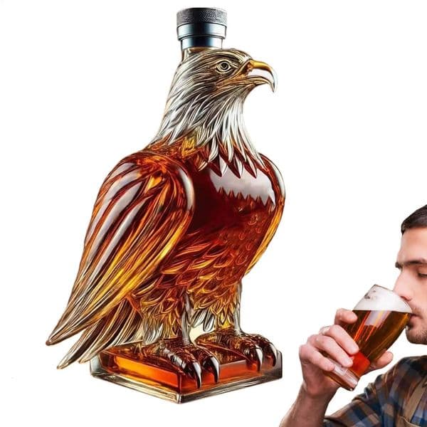Exquisite Eagle Liquor Decanter Dad Husband Glass Whiskey Bottle Home Decoration for Holidays 251113