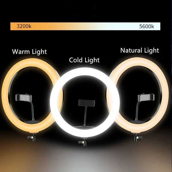 6inch Ring Light with Tripod Led Bright Ring Lamp Light Rim Song Lighting for Photography Selfie Ringlight Right LigthM251113