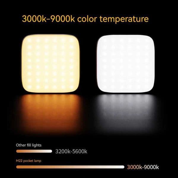 Mini Magnetic RGB Fill Light Portable Mobile Phone Holder Photography Pocket Light Live Broadcast SLR Selfie Vlog PhotographyM251113
