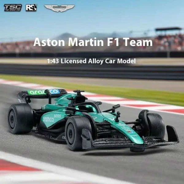 The Tsc Speed Card 143 Aston Martin F1 Racing Model Simulation Alloy Car Model Collection Office Desk Ornament Toy C251112