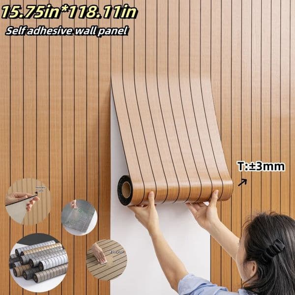 1 Roll SelfAdhesive Wall Panel Sxp Foam Stickers Peel and Stick 3D Sticker Easy to DIY Suitable for Ceiling Living Room 251112