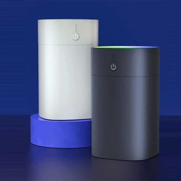 USB Mini Air Humidifier 400ml Aroma Essential Oil Diffuser For Home Car Ultrasonic Mute Mist Maker Diffuser with LED Color LampM251113