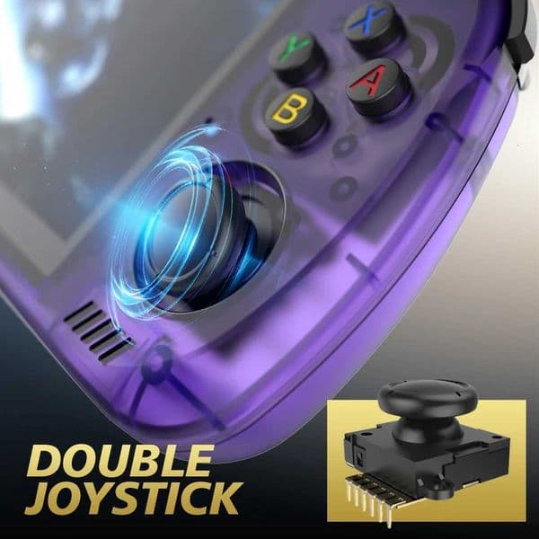R36H promax Handheld Console Arkos System Open Source R36H Video Game Console Linux System 35Inch I Screen PocketW251113