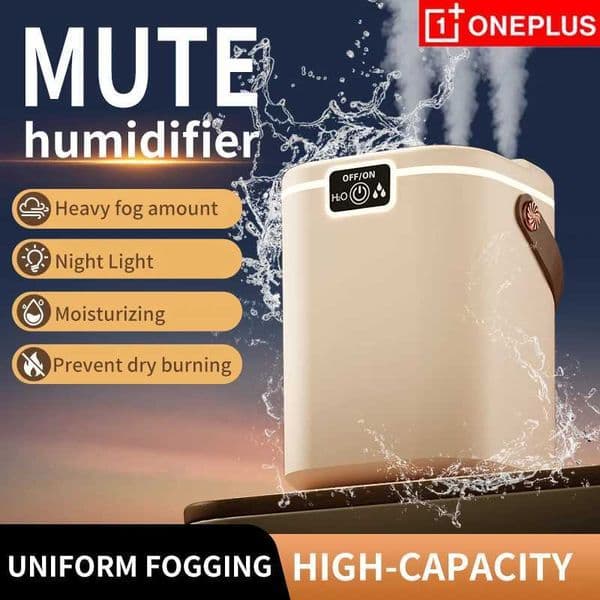 OnePlus Three Nozzle Usb Mist Humidifier Silent Timed 2L Large Capacity Home Bedroom Night Light Aromatherapy Machine DeskM251113
