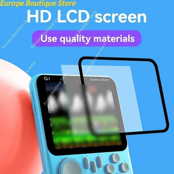 Handheld Game Console 35 inch G7 666 in 1 Portable Retro Student Card Machine Portable Retro Nostalgic Games ConsoleW251120