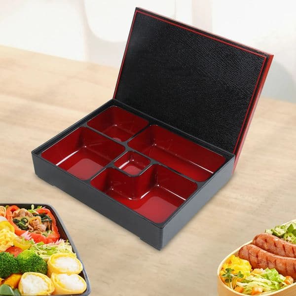 Japanese Lunch Boxes with Lid Multifunctional Bento Rice Sushi Catering Storage Container Plastic Food 251112BJ