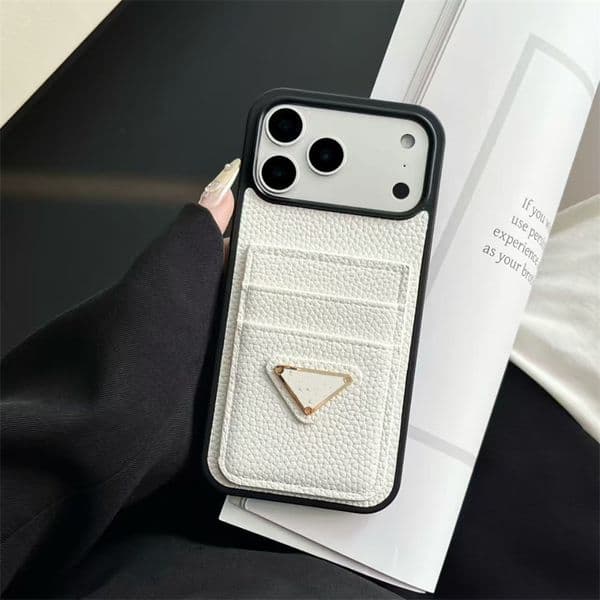 Phone Cases For iPhone 17 Pro Max 16 16promax 15Plus 15 14promax 13 Protect Case Fashion Card Holder Pocket Cover iPhone 17 Luxury Leather Full coverage Mobile Shell