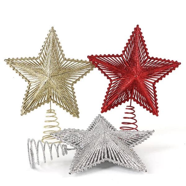 Gold Silver Red Sequins Star Tree Top Hat 277x196cm Year Christmas Party Decoration DIY Home Decor One Piece 251112BJ