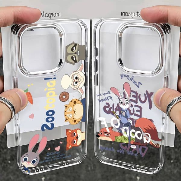 New Movie Zootopias Phone Case For Infinix Smart Note Tecno Camon Spark Pova Hot 30 40 50 7 8 9 10 Pro Plus 4G 5G