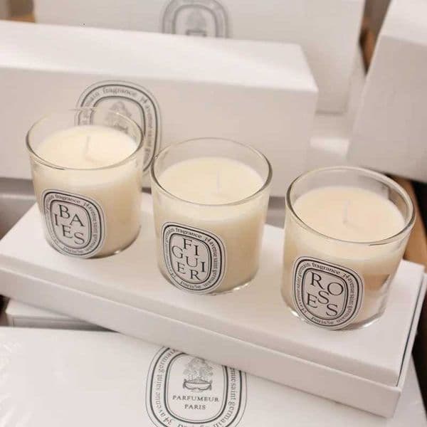 70g3/set Mini Scented Aratherapy Candle Gift Box Berries Roses figs Fragrance Air Diffuser He Decoration H251114 Z260520