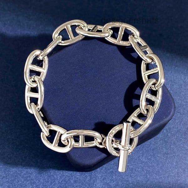 Bangles Chaine d Ancre mans bangle BIG cuff bangle designer bracelet counter quality titanium steel material premium gifts official reproductions