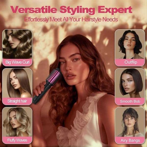 LECKL-Cordless Hair Curler Cordless Curling Iron Rechargeable Cordless Curling Iron Black X251114