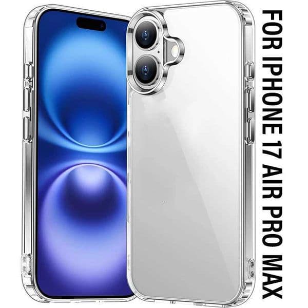 Shockproof Back Cover for iphone 17 ProMax 17 AIR Anti Fall Protector Case Soft TPU Phone Shell For iPhone17M251114