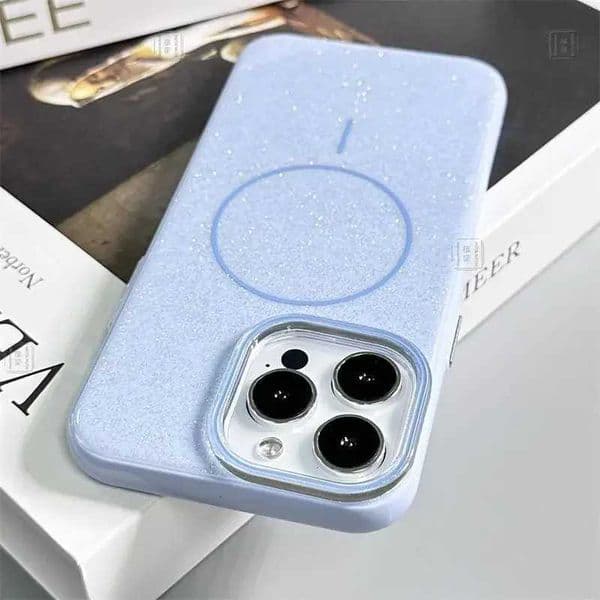 Sparkling Like Stars Shiny Case For iPhone 17 Air 16e 16 15 14 13 12 11 Pro Max Plus Magnetic Wireless Cover Girls HotM251114
