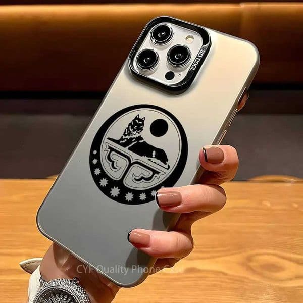 Advanced C-Chechen Coat Of Arms Phone Case For 11 12 13 14 15 16Pro Max Plus Protect Plating Phone CoverM251114