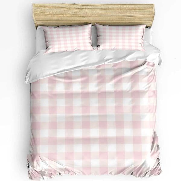 Plaid Bedding Set Comforter Duvet Cover Pillow Shams By Lumberjack Fashion Buffalo Style Checks Pat Bedding Cover Double Bed Set Z251113