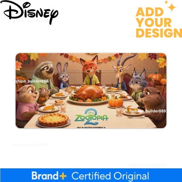 Custom Disney Zootopia Mousepad HD Printing Computer Gamers Locking Edge Non slip Mouse Keyboard PC Desk Pad Z13