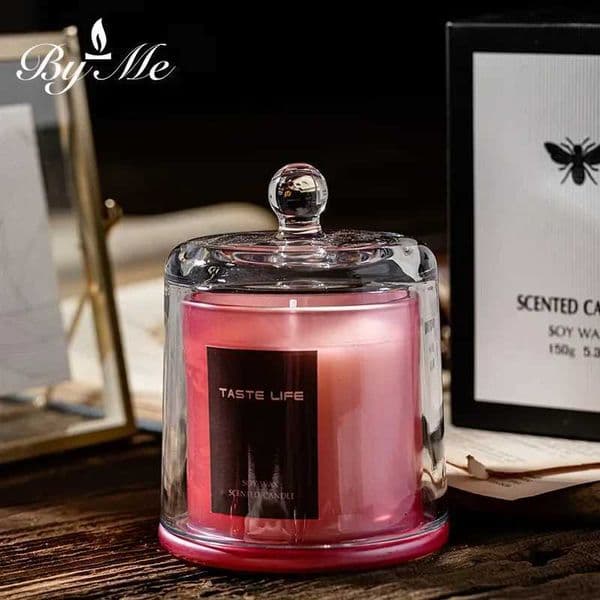 Golden Bell Cover Cup Scented Candle Gift Creative He Relax Aratherapy Candle Smoke Fragrance Decoration Candle H251114Z260527