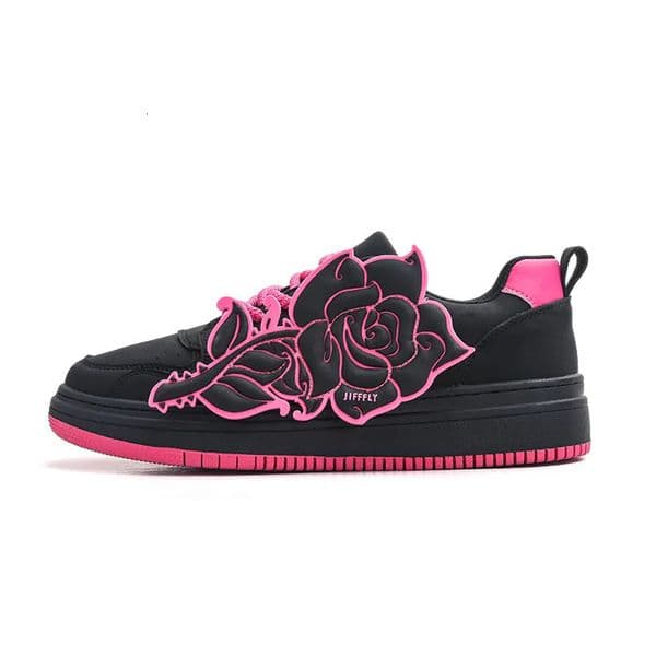 2026 New Jifffly Men Women Valentine's Day Exclusive Sneakers Versatile Trendy Couple Casual Sports Shoes Durable Heart Detail All-Match Flexible