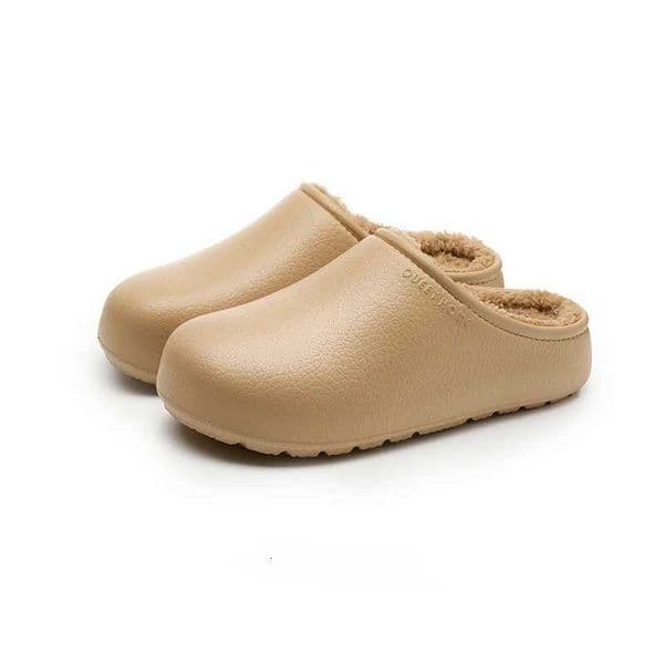 Crestar Winter Fuzzy Slipper For Women Indoor Waterproof Non-slip Keep Warm Cotton Shoes Unisex Cozy Soft Plush Houes Slippers Z251113