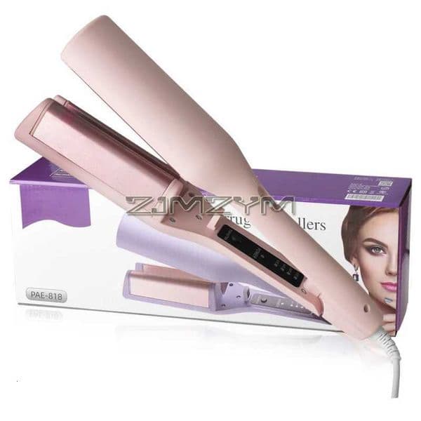 Hair Crimper 32mm Perm Instant Curls Hair Volumizing Crimper 15S Fast Heating Crimping Iron Styling Tools for Women GirlsT251114