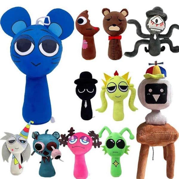 67styles Sprunki Plush Toys Sprunki Dolls Oren Wenda Sprunki Stuffed Doll Plush Stuffed Kids Christmas Birthday Gift Home Decors Y251114