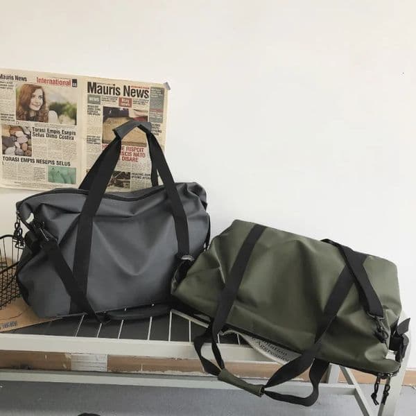 Travel Gym Bags for Men and Women Large Capacity Shoulder Bag Simple Luggage Bag Sports Fitness Swimming Training Handbag 251114