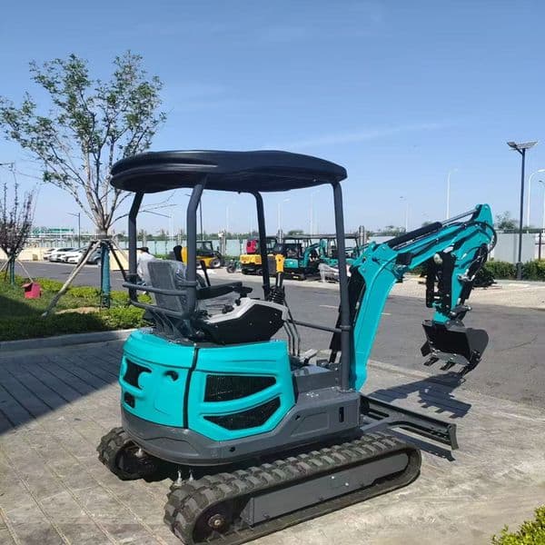 2.5-ton small hydraulic mini excavator for farms orchards and agricultural operations