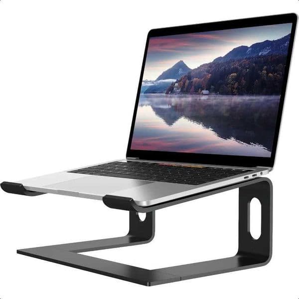 Laptop Stand for Desk Aluminum Computer Riser Ergonomic Notebook Holder Detachable Metal Laptops Elevator PC Cooling Mount portM251115