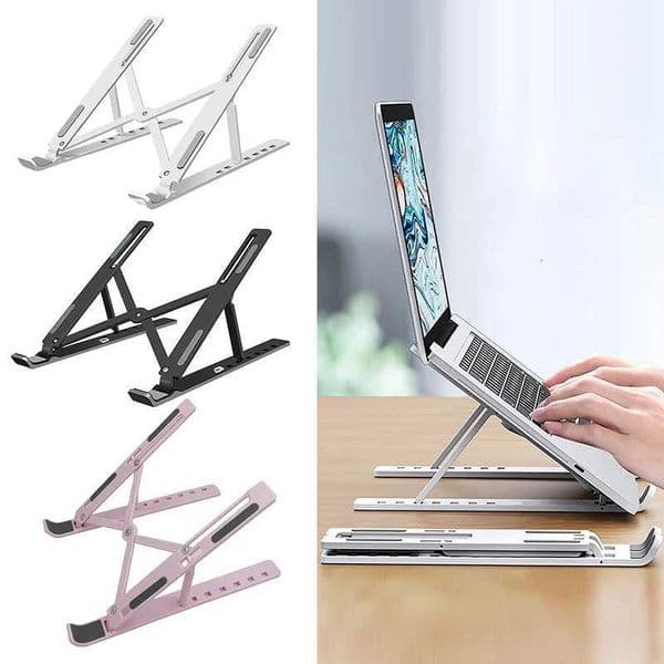 Universal Laptop Stand Adjustable Notebook Holder For Non-slip Foldable Cooling Base Plastic BracketM251115