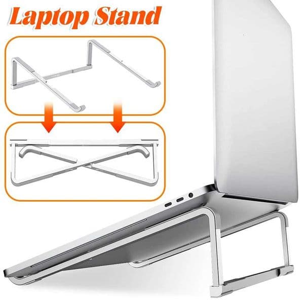 Folding Adjustable Laptop Stands Portable Notebook Support Riser Cooling Bracket for MacBook Mi Pad Tablet HolderM251115