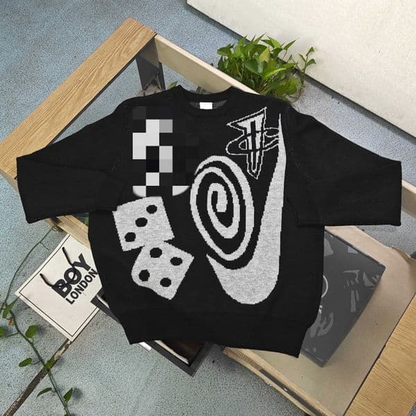 2025 Designer mens sweater stusysweater brand high quality wool jerseys men s and womens casual fashion winter fall clothing size S-XXL