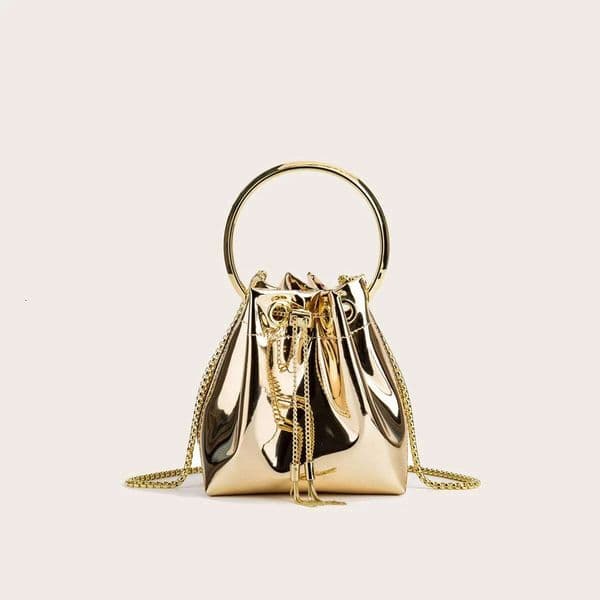 Women's Evening Clutch Purses And Handbag Designer Shoulder Bag Bucket Purse Female Banquet Payty Bag