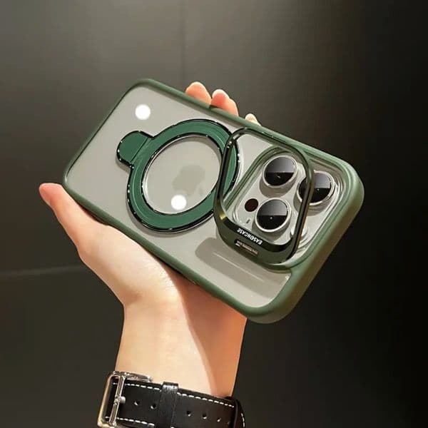 Transparent Clear Acrylic Magnetic Shockproof Phone Cases for iPhone 16 15 14 13 12 11 Pro Max Mini XR XS 8Plus With Retail Package Compatible Magsafe Wireless Charger