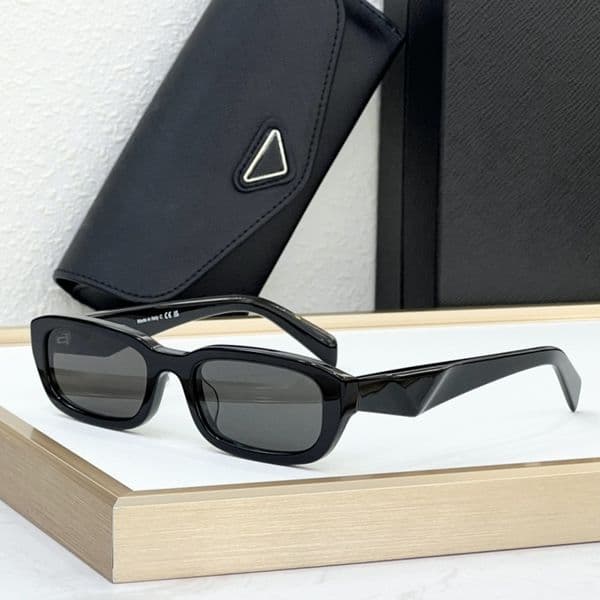 Top Quality Designer Sunglasses Men Women Polarizing Shades Luxury Fashion Ladies eyeglasses Vintage Travel Cycling Triangular Signature PRB06S SIZE 53-20-145