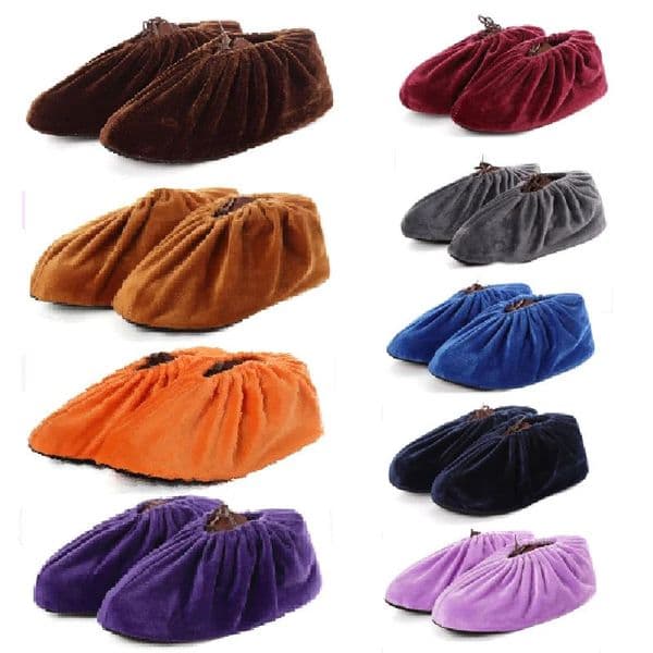 Reusable anti slip shoe cover suitable for men women washable to keep floors and carpets clean household indoor outdoor protection covers 250415d
