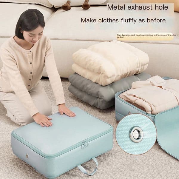 1pc Compression Clothes Packing Bag Space Saving Packing Clothes Bag Wardrobe Storage Luggage Organizer Camping Supplies 251115