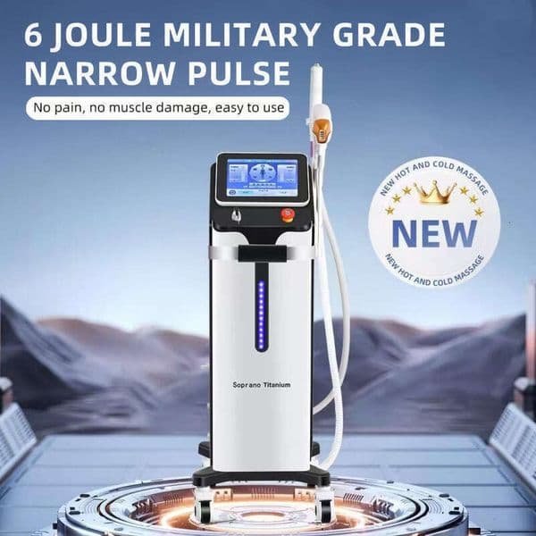 Non-Invasive Diode Laser 808Nm Ice Point Painless Hair Removal Skin Brightening Picolaser Tattoo Removal Anti-Pigmentation Picosecond Laser Machin