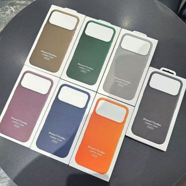 2025 hot Leather Magnetic Phone Case for iPhone 17 17air 17 Pro 16 15 14 13 12 Max Case Compatible with MagSafe PU Leather Cell Phone Cases With retail package boxs AAA