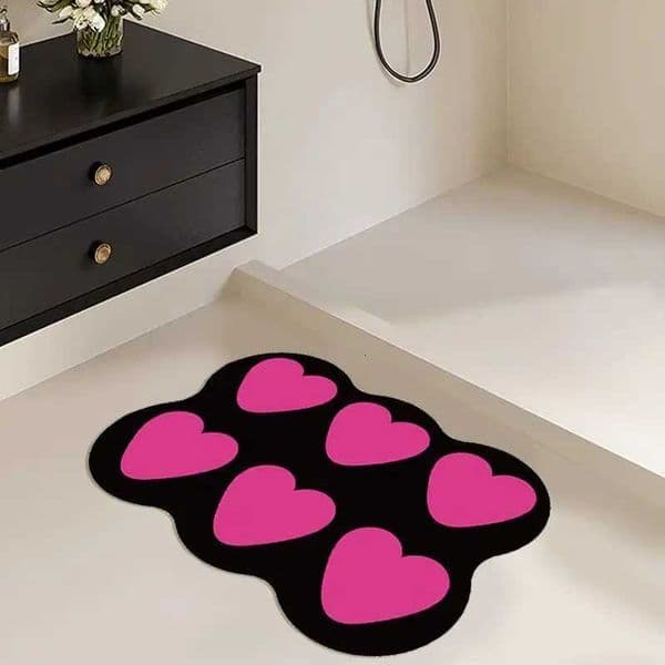 Luxury Bathroom non slip floor mat door absorbent diatomaceous earth soft cushion anti fall foot mat quick drying Y251117
