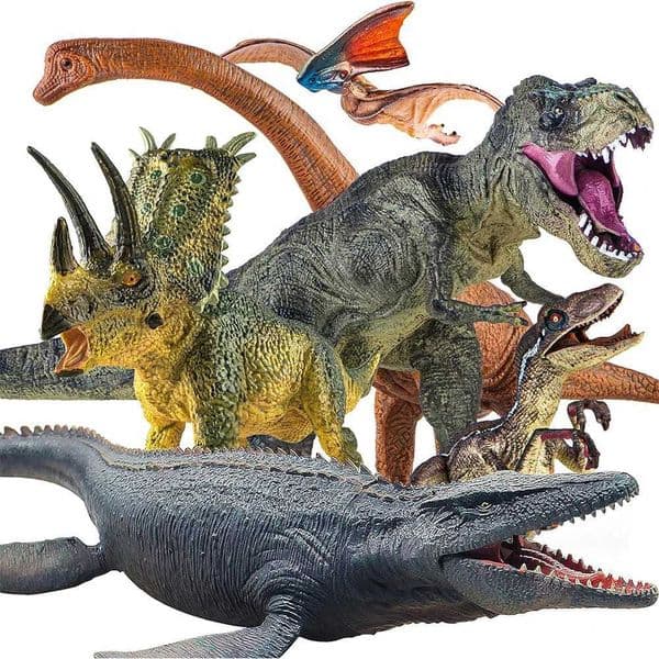 2026 New Prehistoric Jurassic Dinosaur World cologne Pterosaur Saichania Animal Model Action Picture PVC High Quality Childrens Toy Gift perfume L260129 Designe