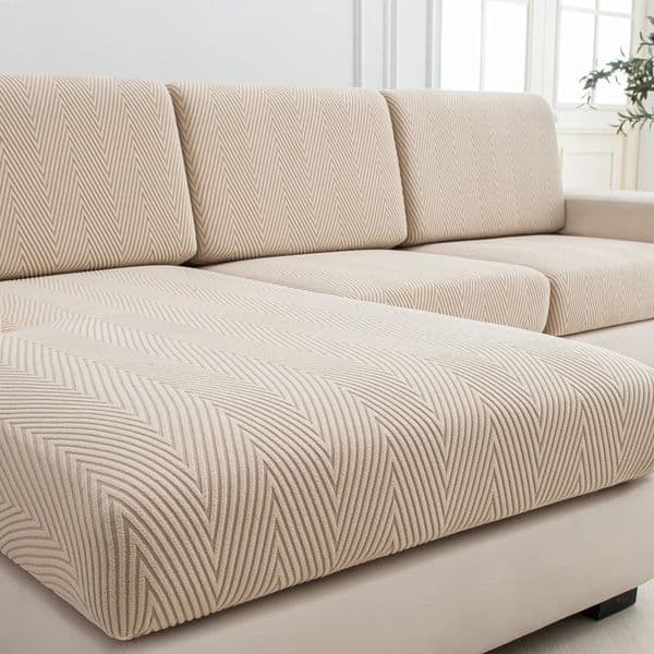 1pc Jacquard Sofa Seat Cover Elastic Thicken Sofa Couch Cover for Sofa Covers Protector Anti-dust Removable Sofa Cushion Cover 251112