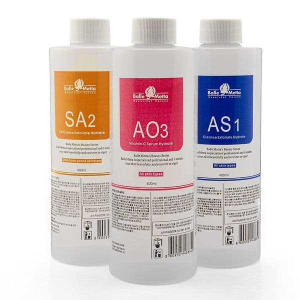 Skin Care Facial Beauty Aqua Peel Solution 400ml Per Bottle AS1 SA2 AO3 for Face Cleansing And Moisturizing Elitzia ETYYS123