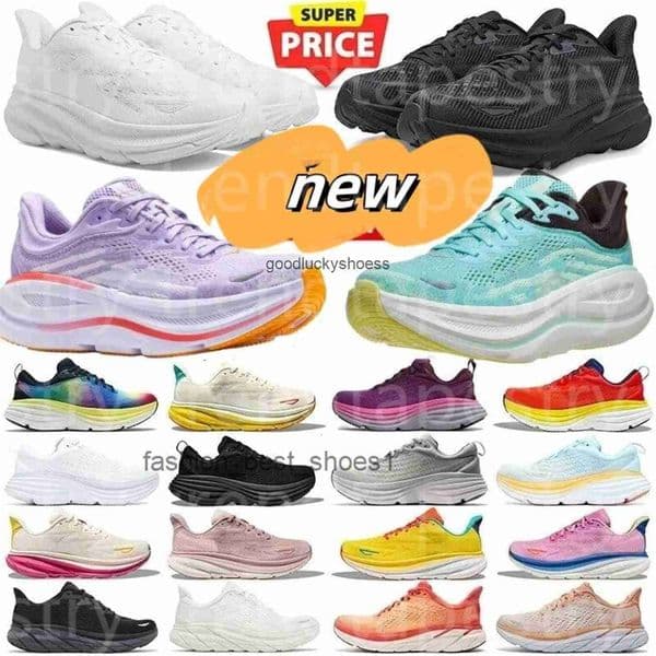 Hokawomen Hokamen Clifton10 9 Bondi 9 8 new running shoes for men women hokawomen shoes Kawana harbor white elevon breathable shoe outdoor