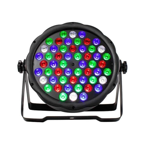 SHEHDS LED 54x3W RGBW Flat Par Light DMX512 Control DJ Party Bar Stage Effect Light Live Disco Home Club Dance Floor Z250417