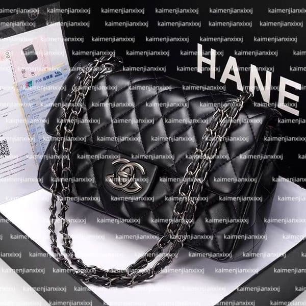 10A Top Tier Womens Mini Square Bag Real Leather Medium Caviar Lambskin Quilted Purse Small Double Flap Black Shouler Box Bag Luxury Designer Maxi Chain Strap 88