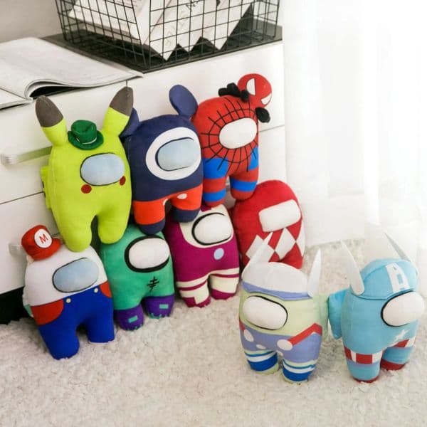 20CM Cartoon Plush Toys Dolls Children Cute Stuffed Pillow Dolls Game Figure Stuffed Toy For Kids Gifts Home Decoration 250418